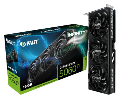 Karta graficzna NVIDIA Palit GeForce RTX 5060 Ti Infinity 3 16GB GDDR7 DLSS5